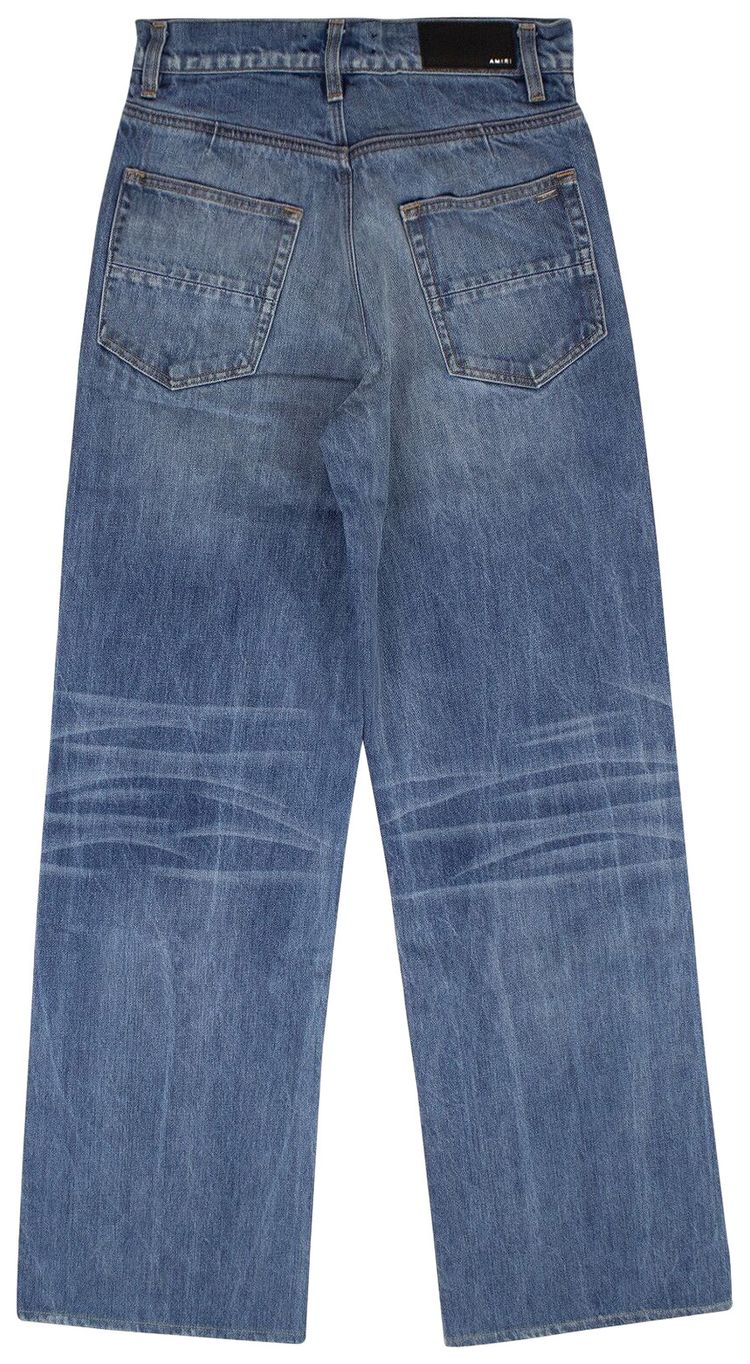 Amiri Baggy Jeans Blue