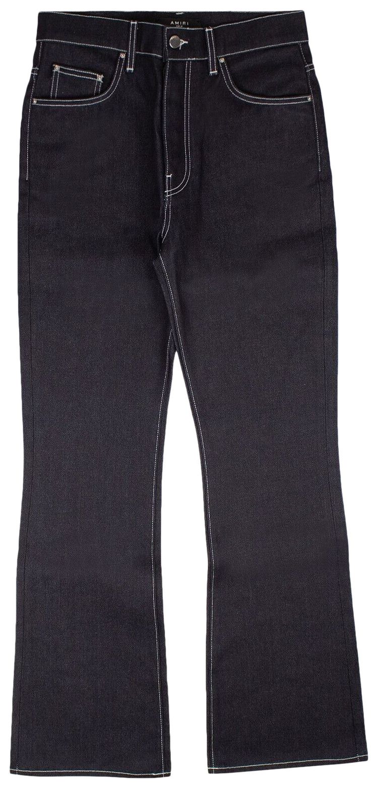Amiri 5 Pocket Flare Leg Jeans Blue