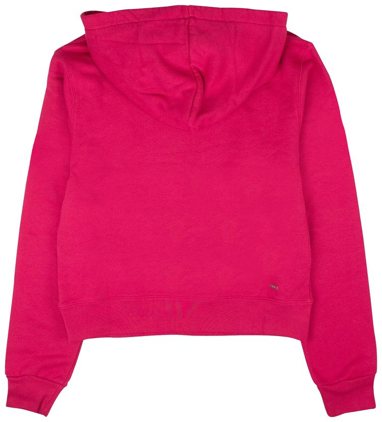 Amiri Core Logo Fitted Hoodie Pink