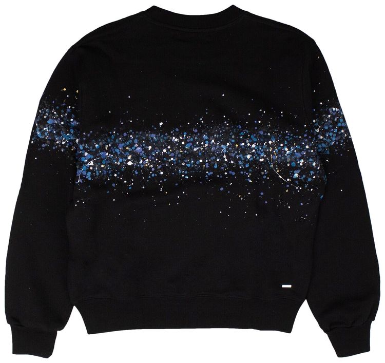 Amiri Core Crystal Painter Crewneck Black