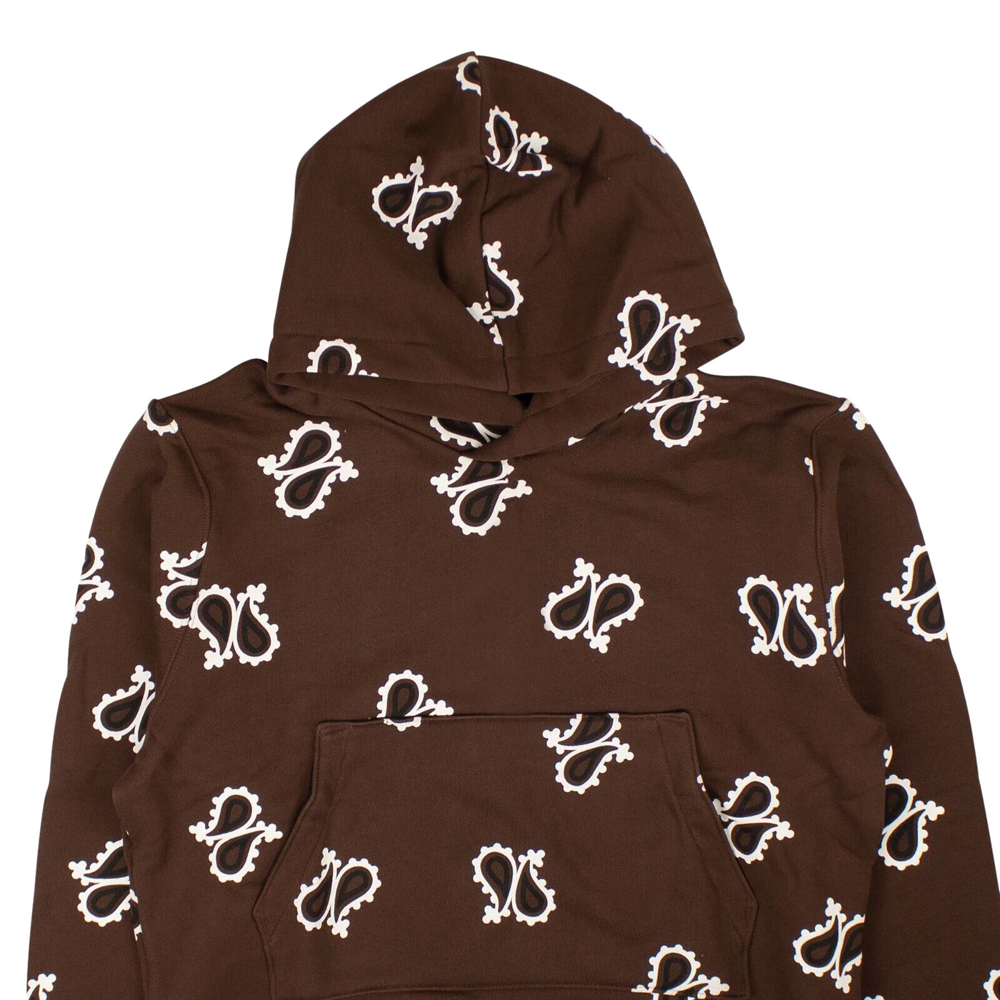 Buy Amiri Paisley All Over Fitted Hoodie 'Brown' - MJGH008 200