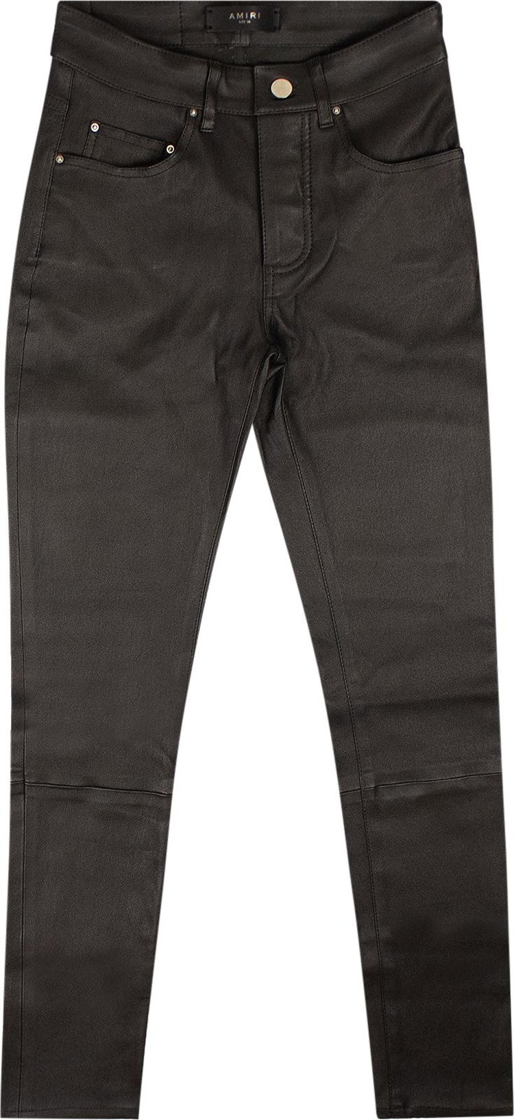 Amiri Nappa Stretch Leather Pants 'Black'