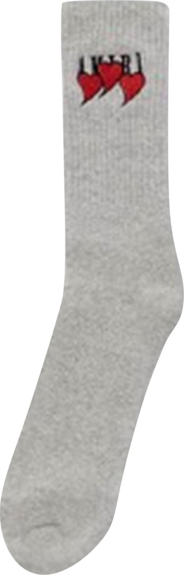 Amiri Hearts Socks 'Grey'