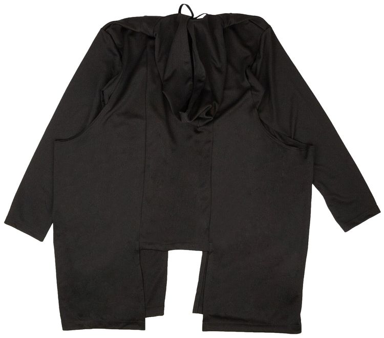 Comme des Garcons Asymmetrical Hoodie Black