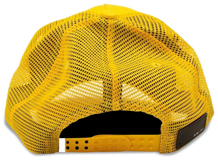 Amiri Core Logo Trucker Hat Yellow
