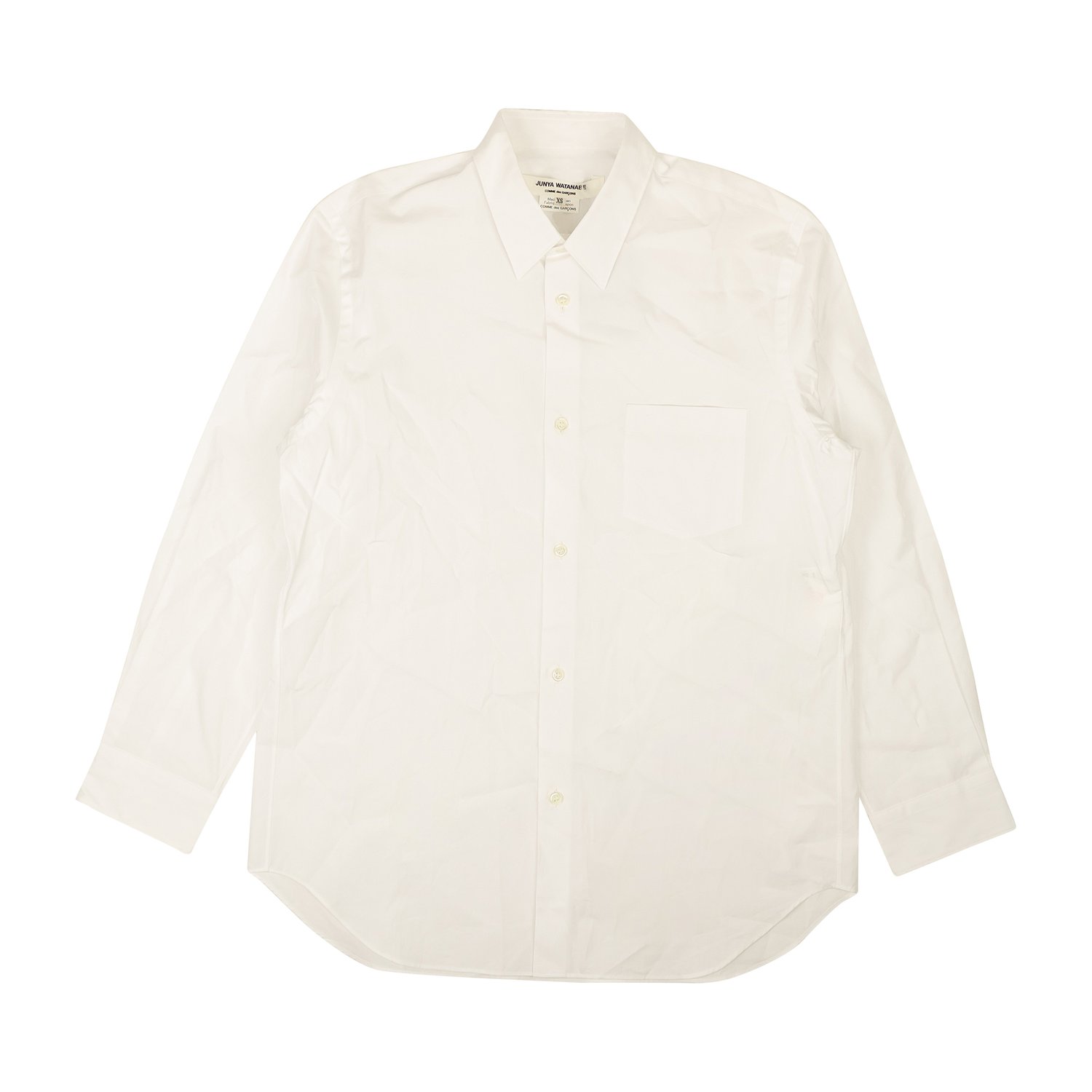 Buy Junya Watanabe Poplin Long-Sleeve Button Down Shirt 'White' - JF ...