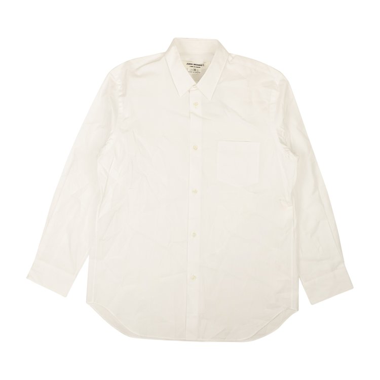 Junya Watanabe Poplin Long-Sleeve Button Down Shirt 'White'