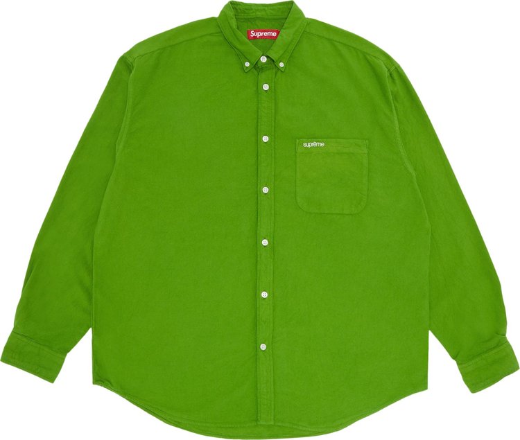 Supreme Loose Fit Oxford Shirt 'Dyed Green'