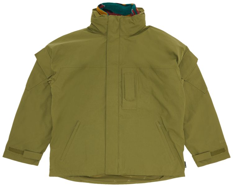 Supreme 2 In 1 GORE TEX Polartec Liner Jacket Olive