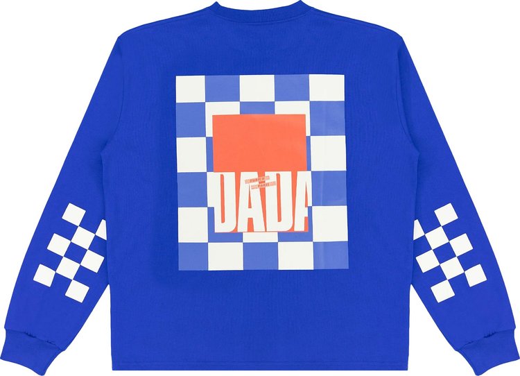 Mr Saturday Dada Long Sleeve Tee Blue