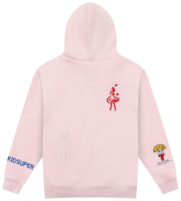 KidSuper Super Sweatshirt Pale Pink