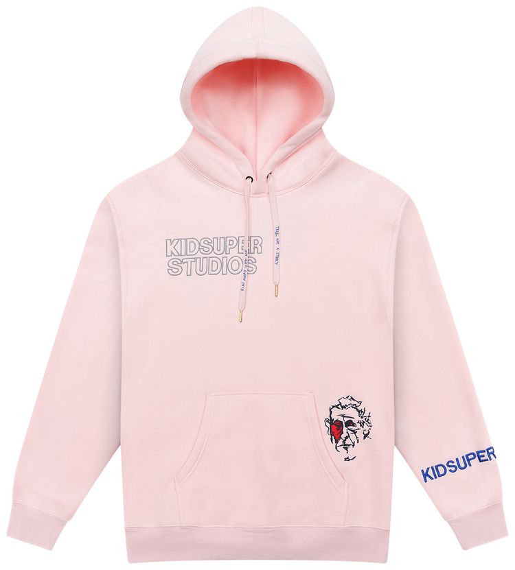 KidSuper Super Sweatshirt Pale Pink
