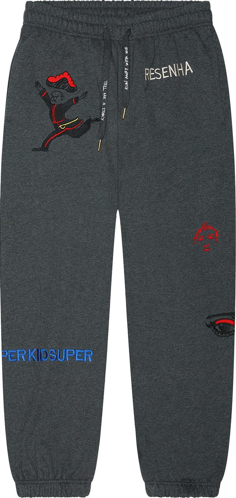 KidSuper Super Sweatpants 'Grey'