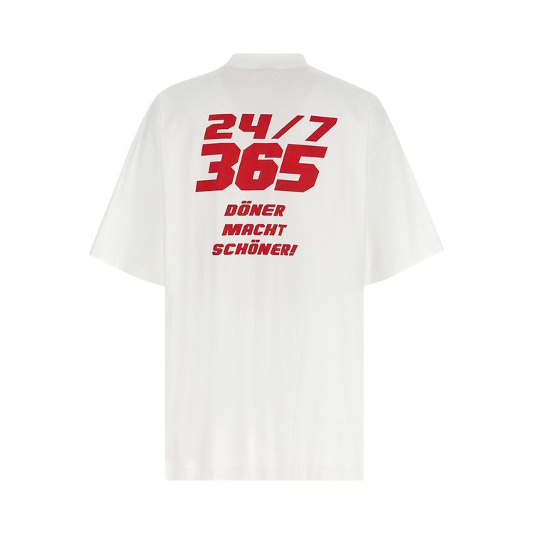 Vetements Doner Kebap T Shirt White