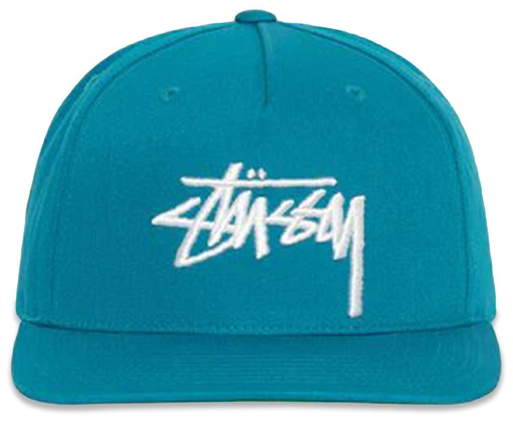 Stussy Big Stock Point Crown Cap Emerald