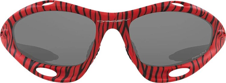 Oakley Racing Jacket Sunglasses 'Red Tiger/Prizm Black'