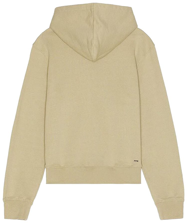 Amiri Bar Logo Hoodie Tan