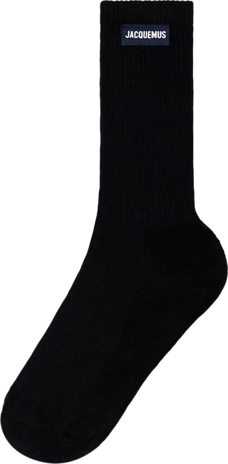 Jacquemus Inside Out Socks 'Black'