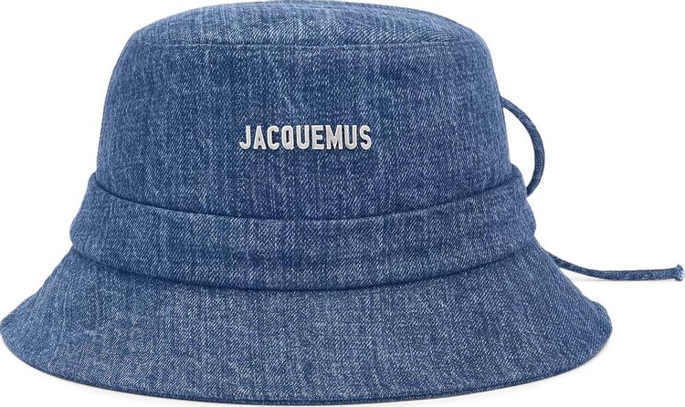 Jacquemus Bow Bucket Hat 'Blue'