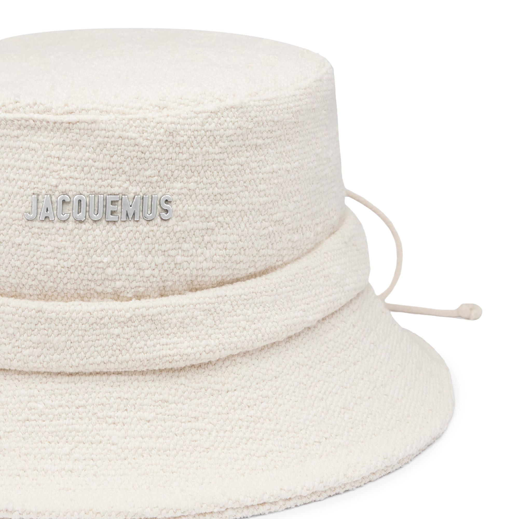 Buy Jacquemus Knotted Bucket Hat 'Off White' - 223AC001 3078 110