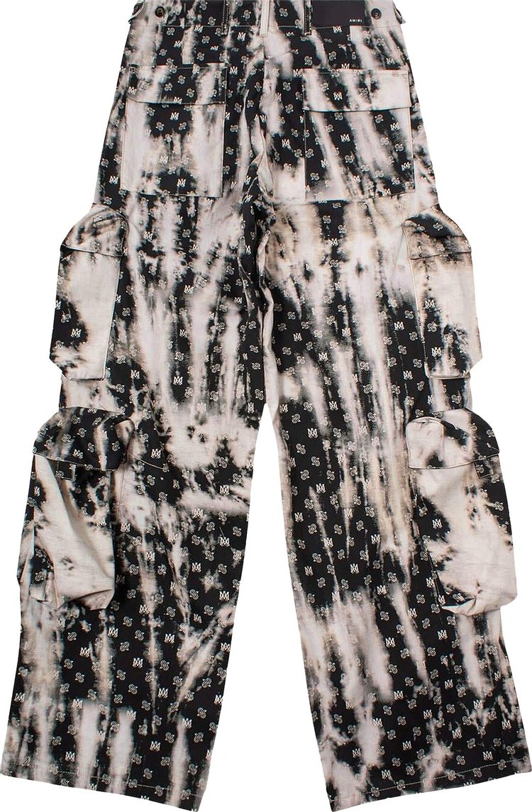 Amiri Bleached MA Paisley Utility Pant Black