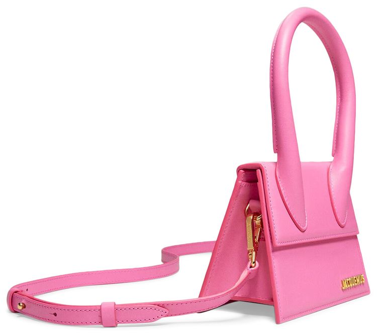 Jacquemus Le Chiquito Moyen Neon Pink