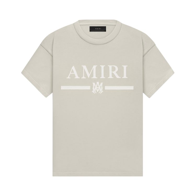 Amiri Bar Logo Tee Alabaster
