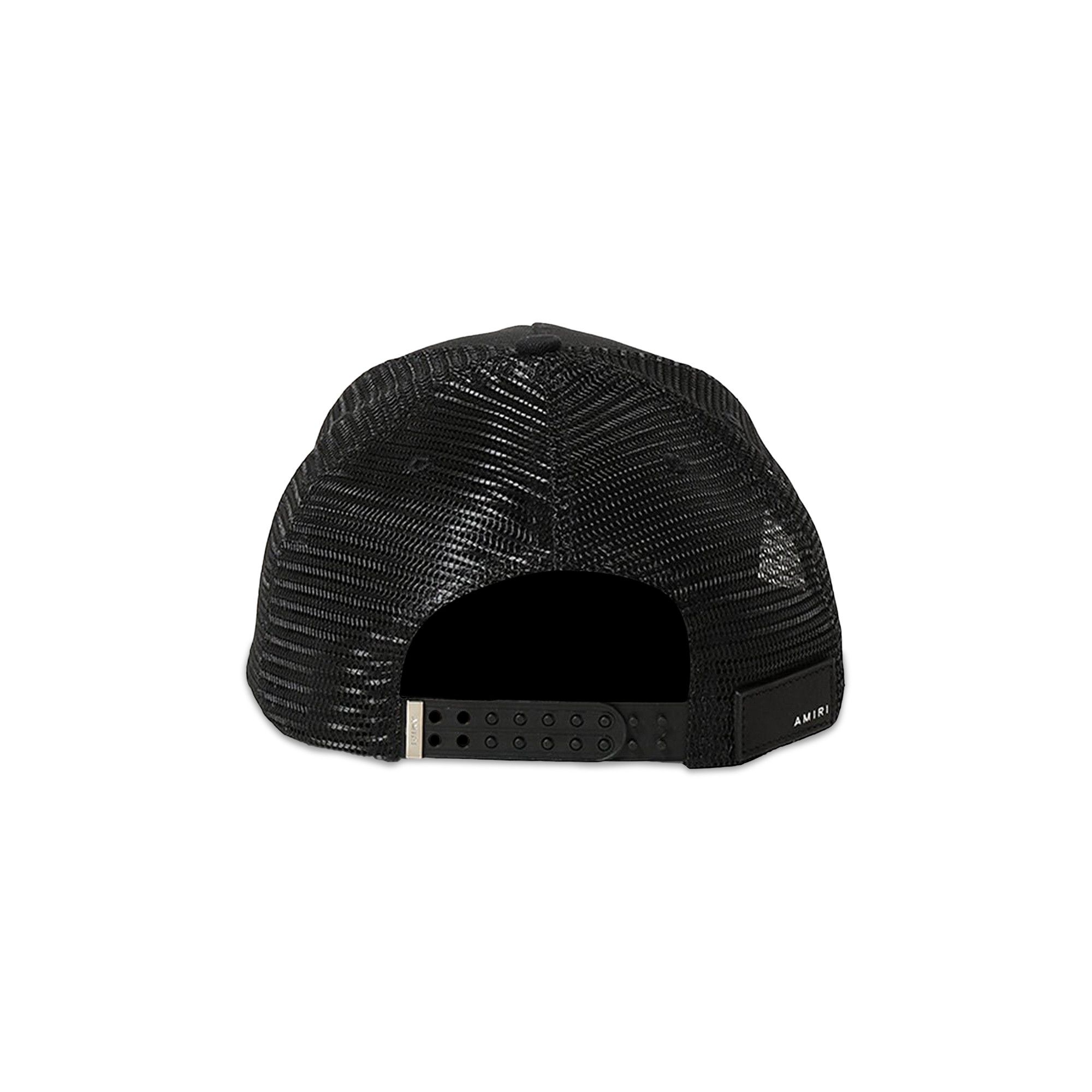 Buy Amiri Varsity Trucker Hat 'Black' - PF23MAH018 001 BLAC | GOAT
