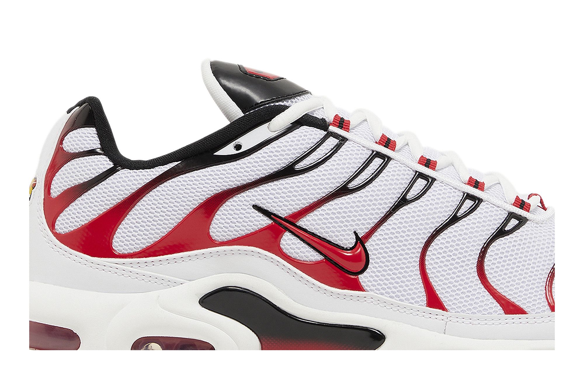 Buy Nike Air Max Plus 'White University Red' - 604133 165 | GOAT