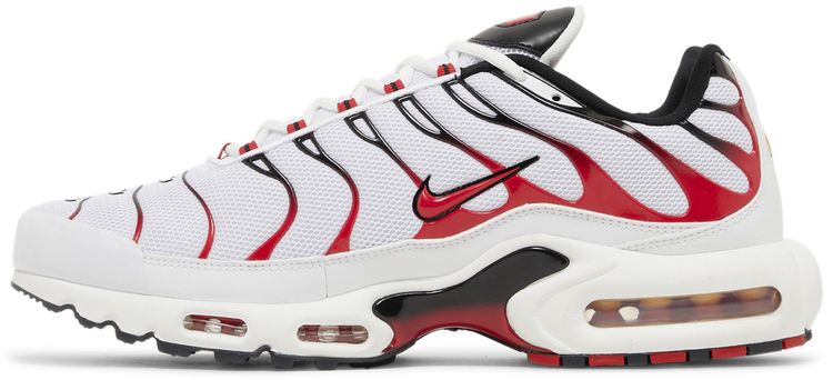Nike Air Max Plus White University Red