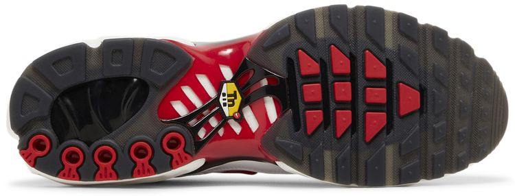 Nike Air Max Plus White University Red