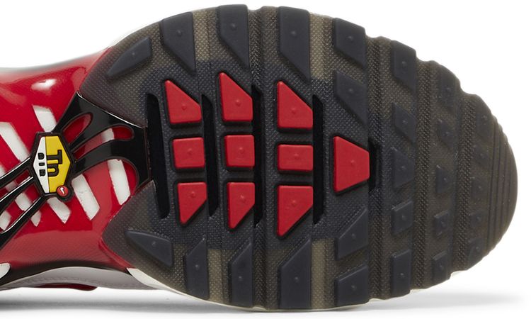 Nike Air Max Plus White University Red
