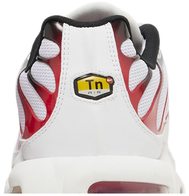 Nike Air Max Plus White University Red