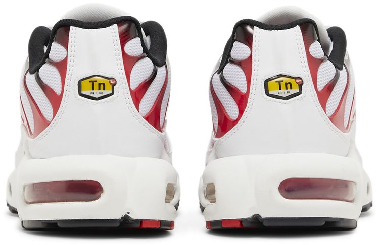 Nike Air Max Plus White University Red