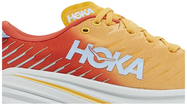 HOKA Bondi X Fiesta Amber Yellow