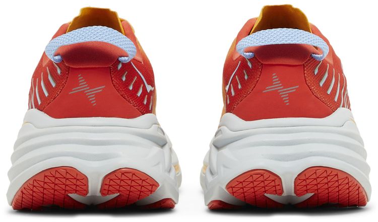 HOKA Bondi X Fiesta Amber Yellow