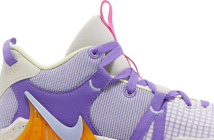 LeBron Witness 7 GS Action Grape Vivid Orange