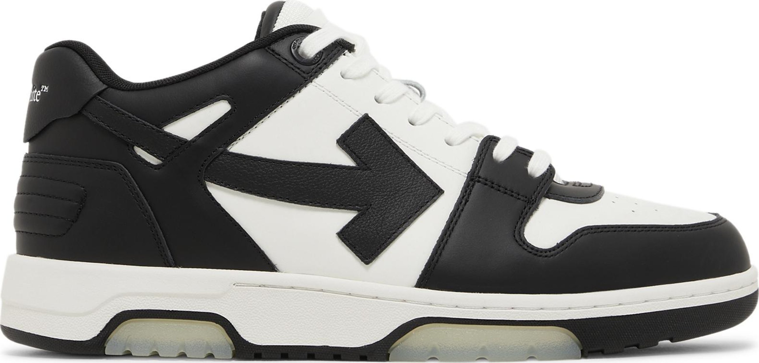 Buy Off-White Out of Office 'Black White' - OMIA189C99LEA007 0110 | GOAT