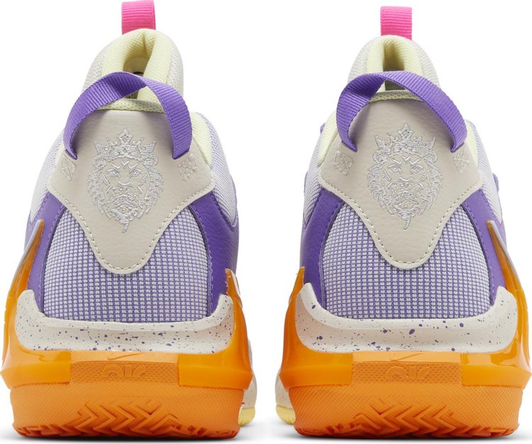 LeBron Witness 7 GS Action Grape Vivid Orange