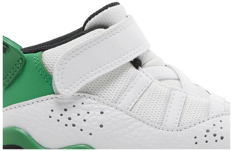 Air Jordan 6 Rings TD White Lucky Green