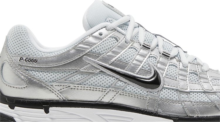 Wmns P 6000 Metallic Silver