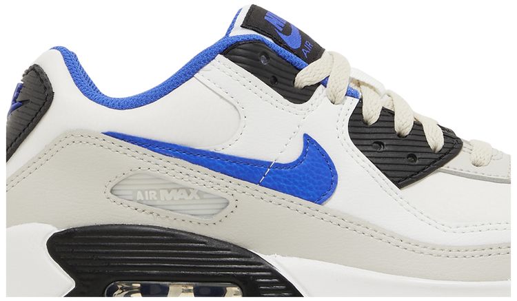 Nike Air Max 90 Leather GS Summit White Racer Blue