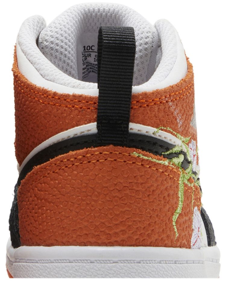 Air Jordan 1 Mid TD Floral