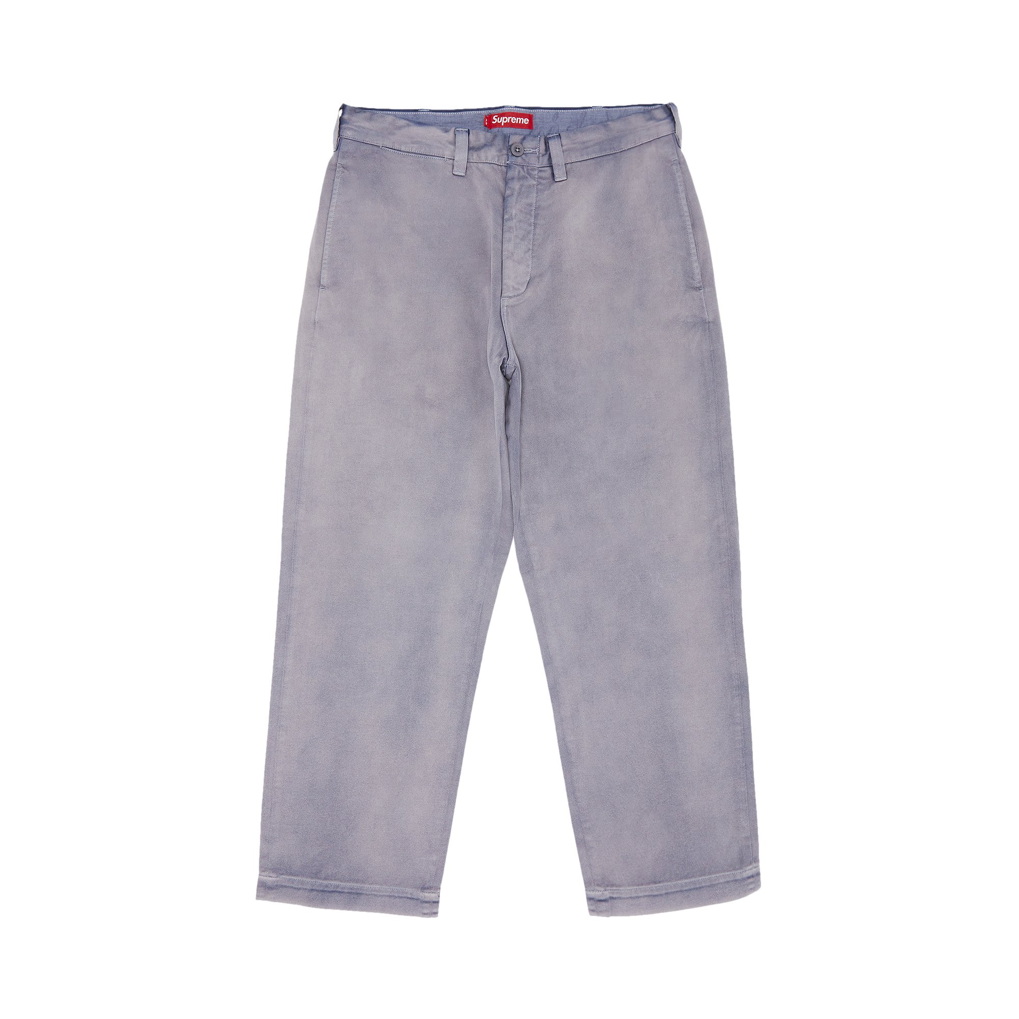 Buy Supreme Chino Pant 'Washed Navy' - FW23P36 WASHED NAVY | GOAT