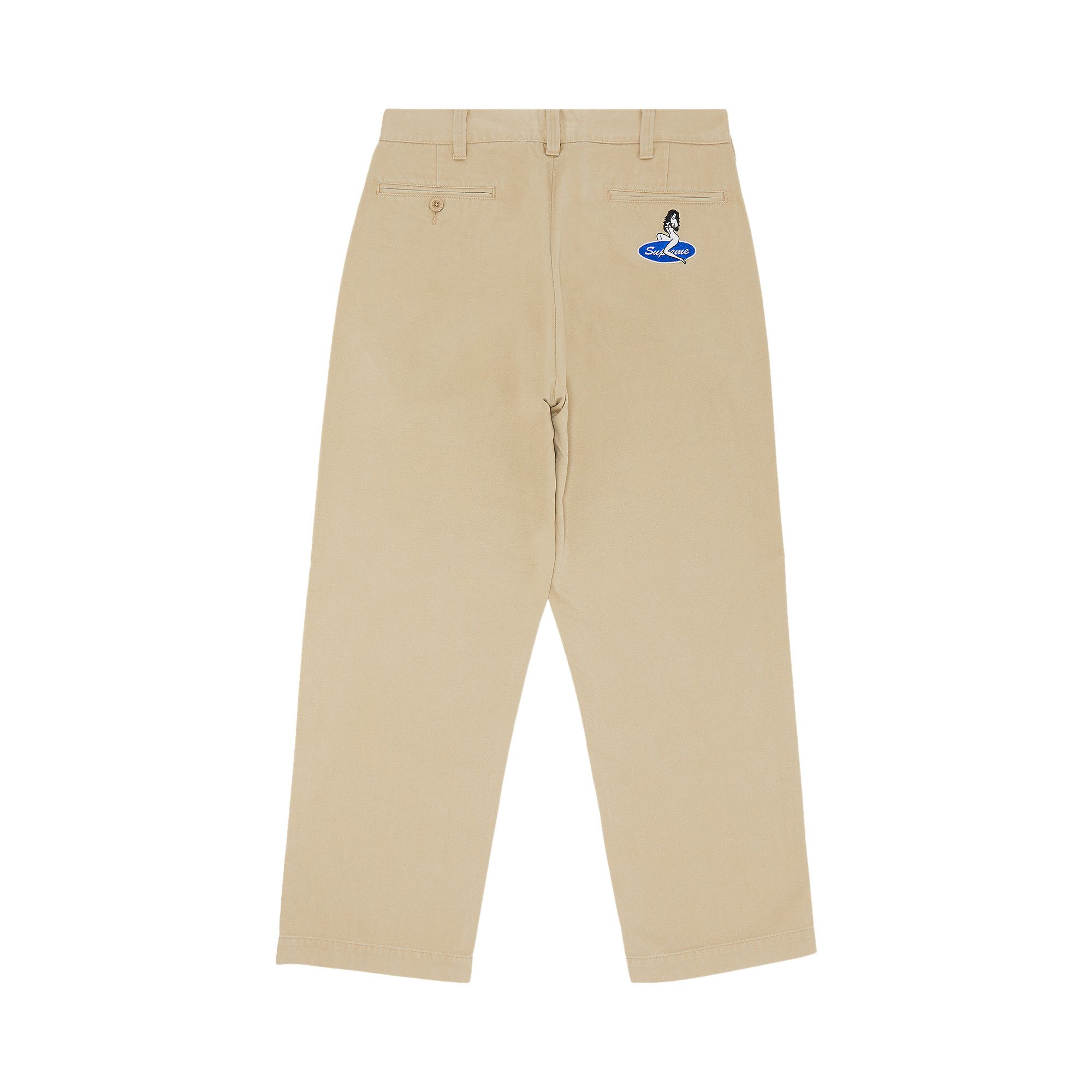 Supreme khaki pants top