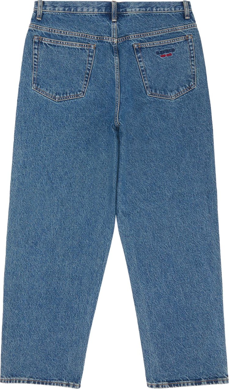 Supreme Baggy Jean Washed Indigo