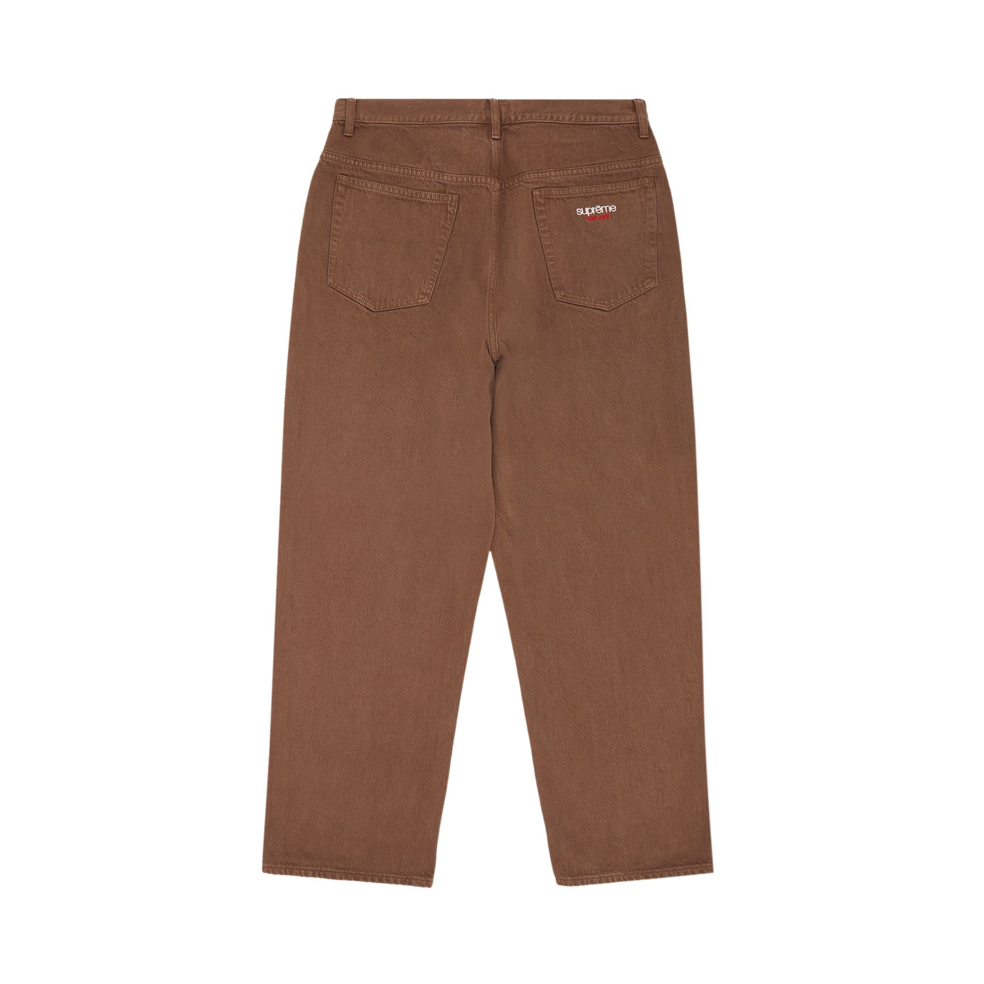 Size 32 Supreme Baggy Jean 'Light Brown'
