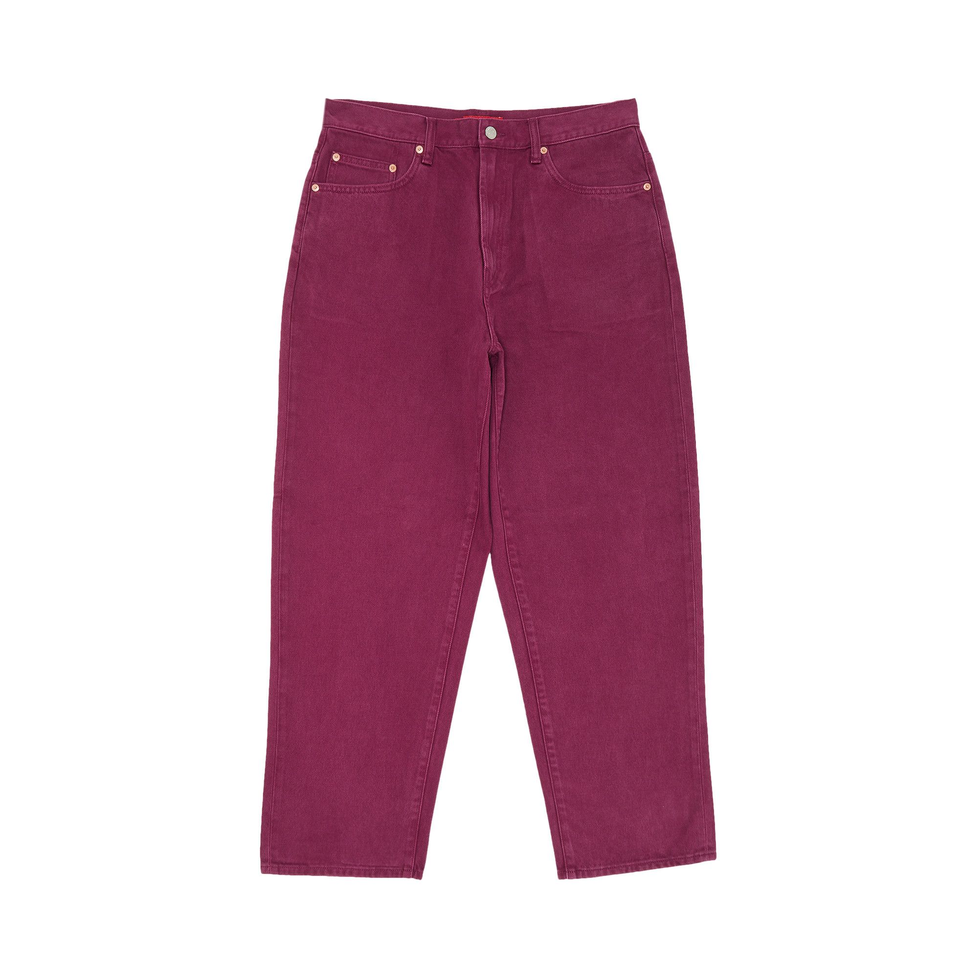 完璧すぎるが故三度も FW23P27 - 'Plum' Jean Baggy Supreme Buy PLUM GOAT | パンツ