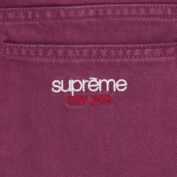 Supreme Baggy Jean Plum