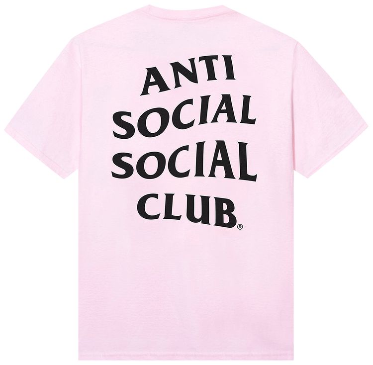 Anti Social Social Club Mind Games Tee Pink
